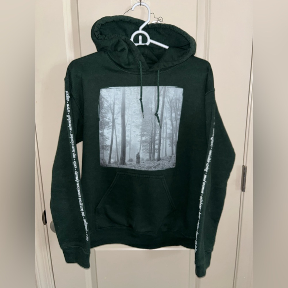 In The Trees Folklore Green Hoodie Taylor Swift